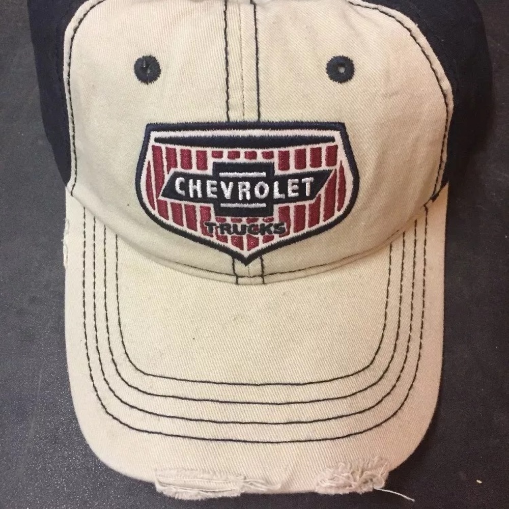 Chevrolet Trucks Distressed Hat Cap NWT